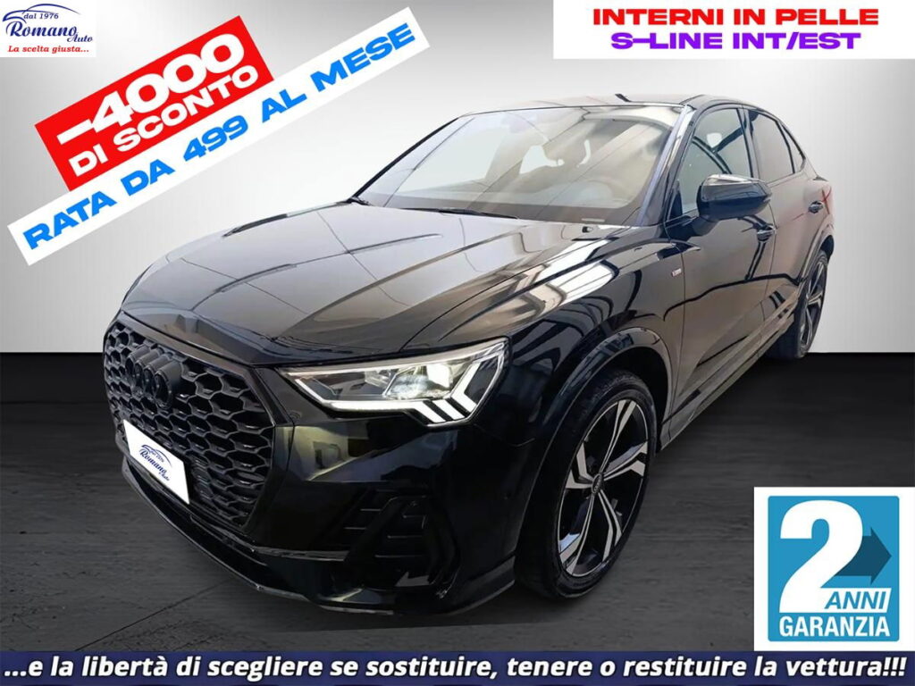 Audi Q3 SPB 35TDI S tronic Identity Black#PELLE TOTALE!