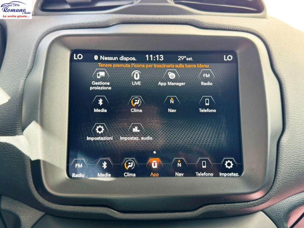 JEEP - Renegade  1.6 mjt Limited fwd 120cv#SOLO 8.800#NAVIGATORE 8.4!