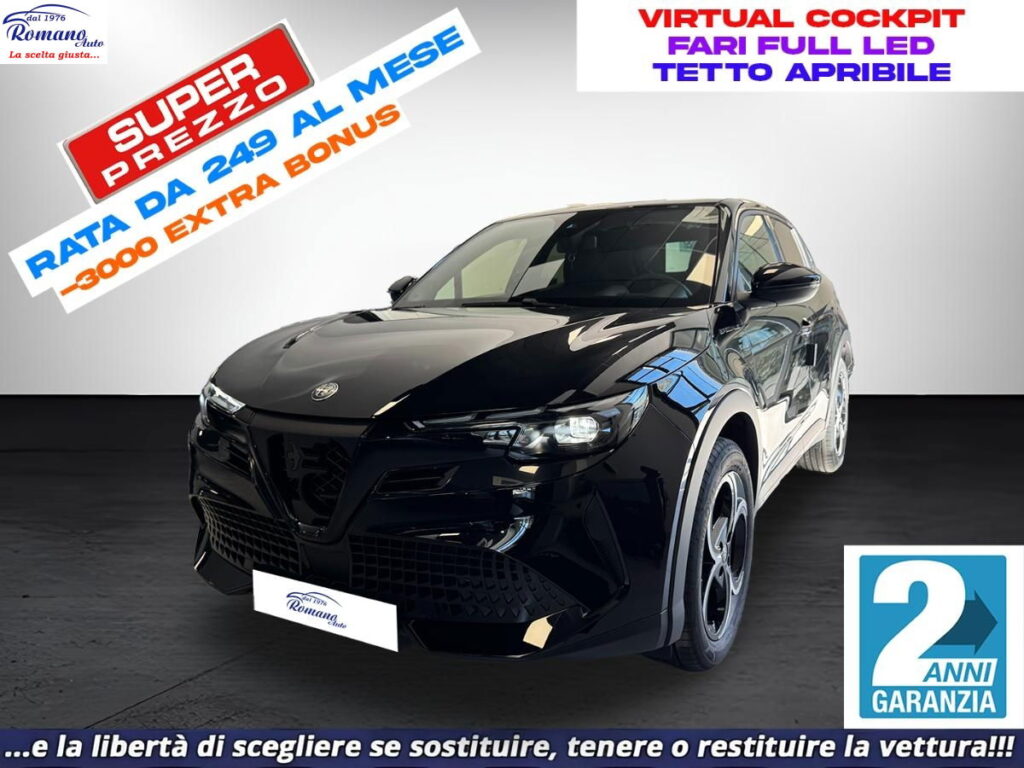 NEW ALFA ROMEO JUNIOR IBRIDA SPECIALE#TETTO APRIBILE!