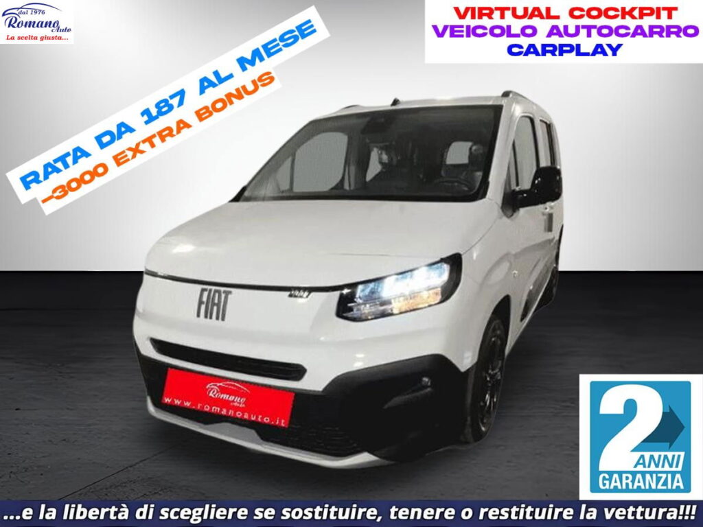NEW Fiat Doblo S2 Combi 1.5 BlueHDi 130cv#AUTOCARRO!**IL PREZZO E' DA INTENDERSI + IVA**