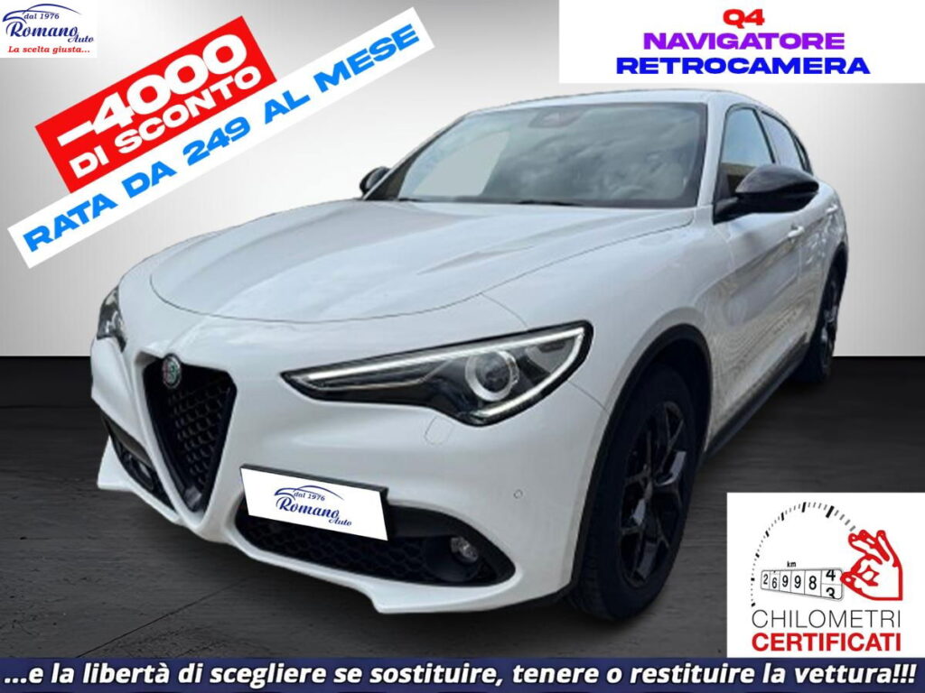 Alfa Romeo Stelvio 2.2 t Super Business Q4 190cv auto#KM CERTIFICATI!