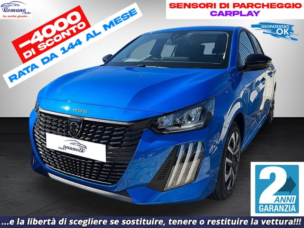 NEW PEUGEOT - 208 - PureTech 75 S&S 5p. Active Pack#OK NEO PATENTATI!