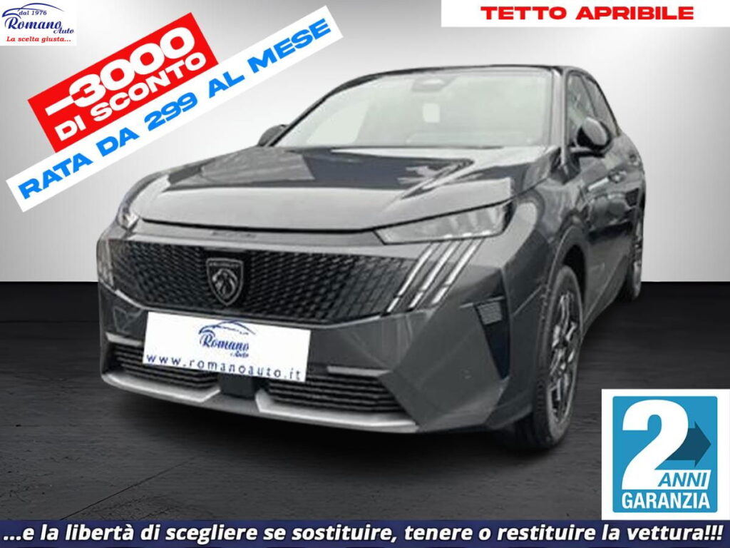 NEW PEUGEOT - 3008  1.2 hybrid GT 136cv e-dcs6#TETTO APRIBILE!