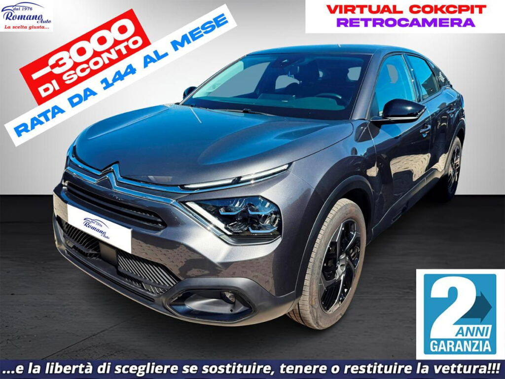 Citroen C4 1.2 130cv Plus#CARPLAY!RETROCAMERA!CERCHI R18Â°!