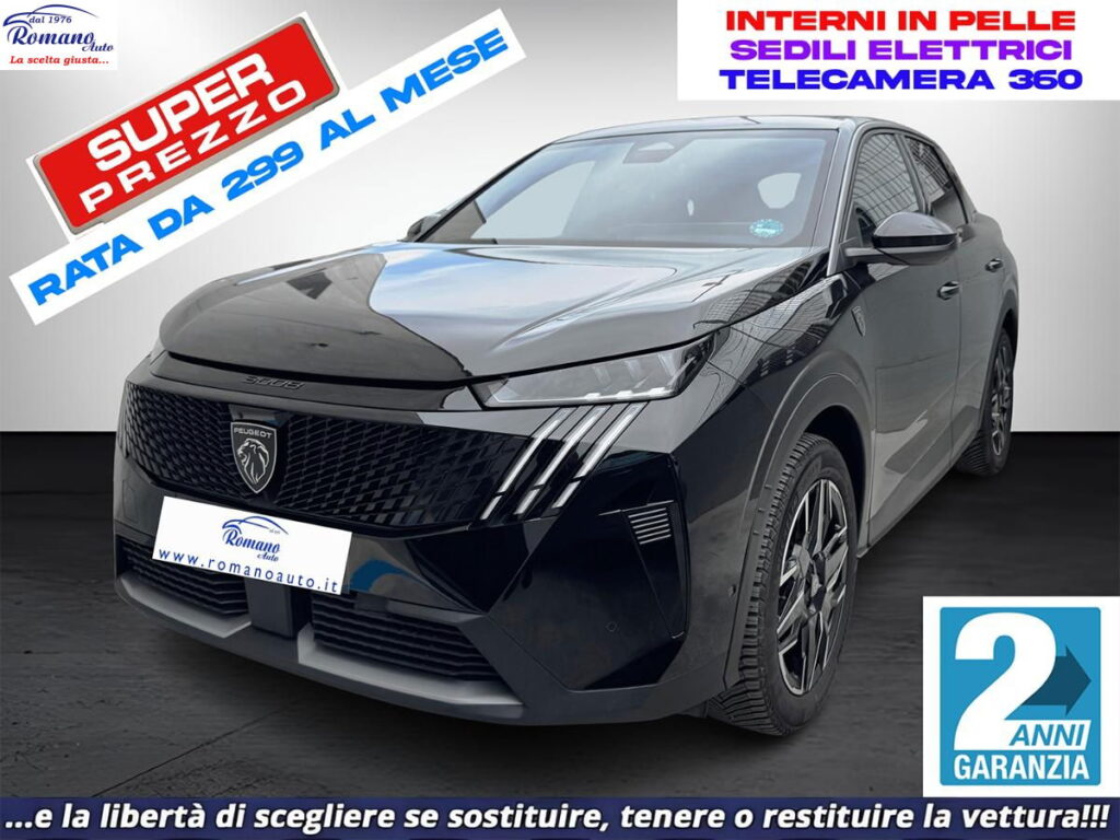 NEW PEUGEOT - 3008 - Hybrid 136 e-DCS6 GT EXCLUSIVE#PACK VISION!SEDILI MASSAGGIANTI!