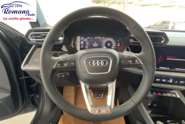 NEW AUDI - A3 Sportback - SPB 35 TDI S tronic Identity Black#TETTO APRIBILE!