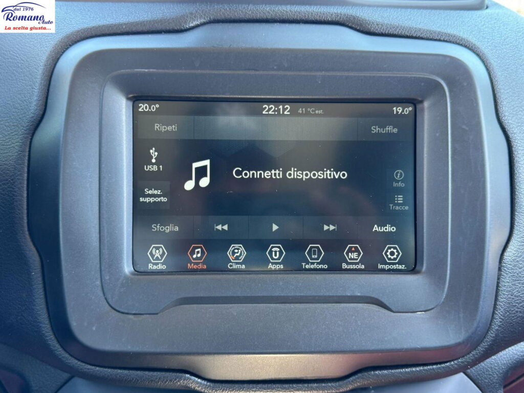 JEEP - Renegade  1.6 mjt Limited#KM CERTIFICATI!