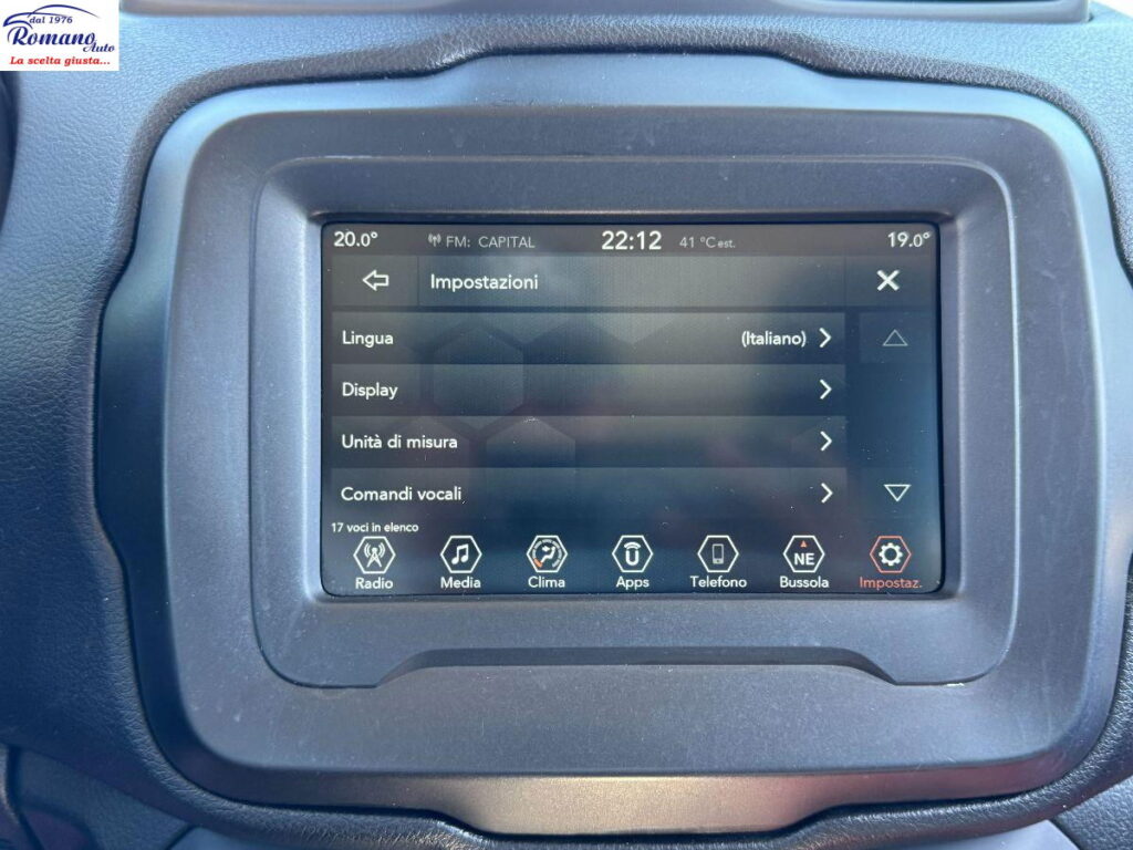 JEEP - Renegade  1.6 mjt Limited#KM CERTIFICATI!