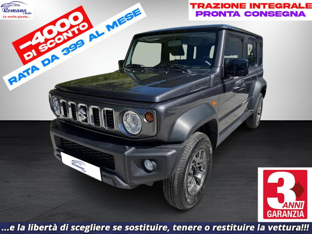 New Suzuki Jimny 1.5 102CV GLX 5P.#3 ANNI GARANZIA SUZUKI!