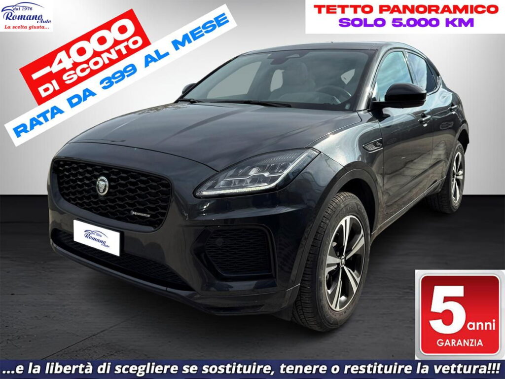 NEW JAGUAR - E-pace  2.0d i4 mhev R-Dynamic S awd 163cv auto#TETTO PANORAMICO!