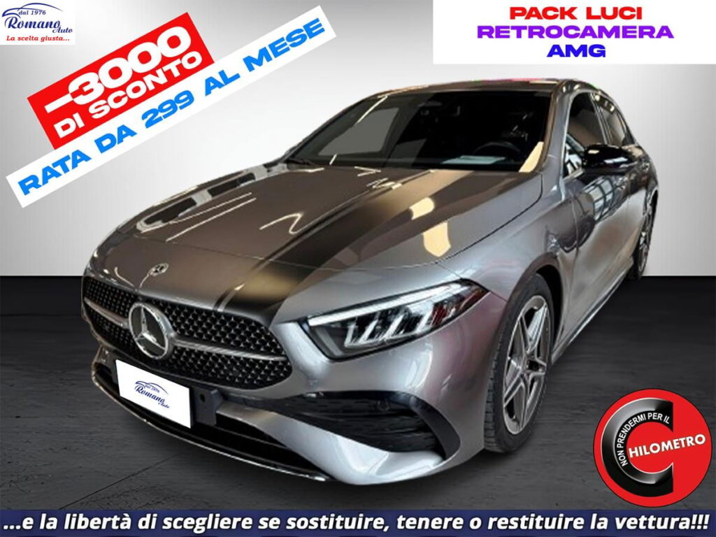 MERCEDES - Classe A 200 d AMG Line Premium auto#FARI FULL LED!