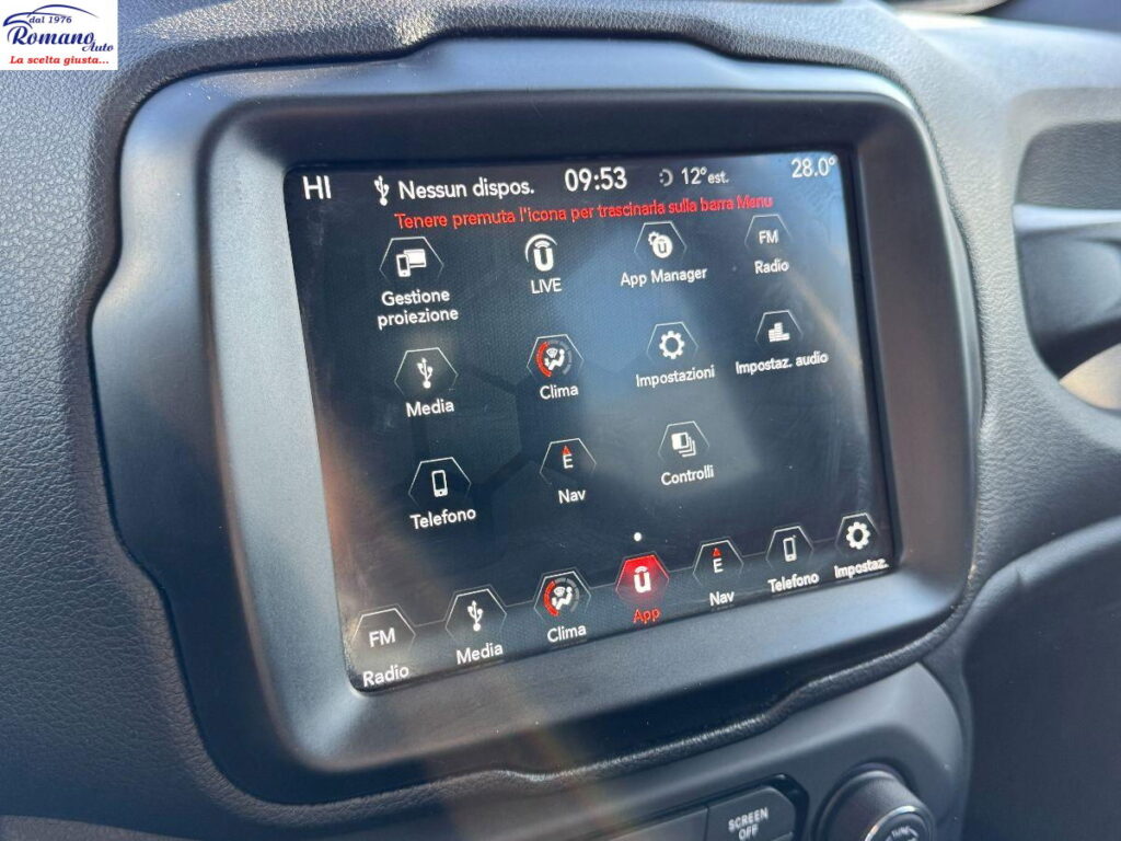 JEEP - Renegade  1.6 mjt Limited fwd 120cv#SEDILI IN PELLE!NAVI 8.4!