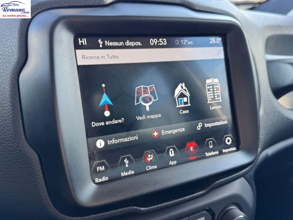 JEEP - Renegade  1.6 mjt Limited fwd 120cv#SEDILI IN PELLE!NAVI 8.4!