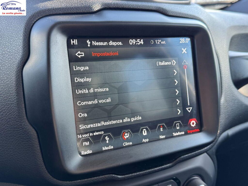 JEEP - Renegade  1.6 mjt Limited fwd 120cv#SEDILI IN PELLE!NAVI 8.4!