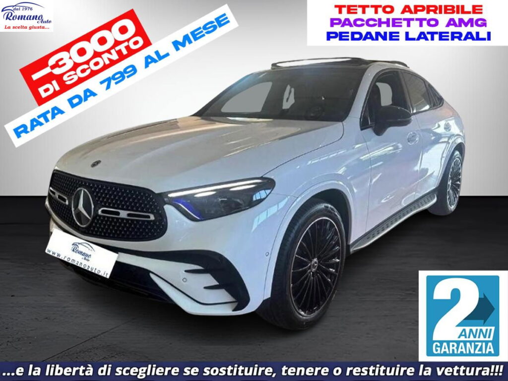 NEW GLC Coupe 220 d AMG Line Advanced 4matic auto#TETTO APRIBILE!
