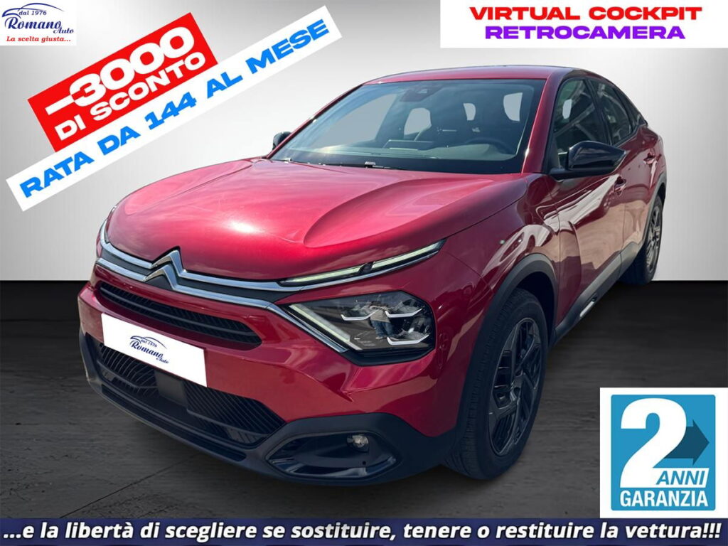 Citroen C4 1.2 130cv Plus#CARPLAY#RETROCAMERA!CERCHI 18&Acirc;&deg;!