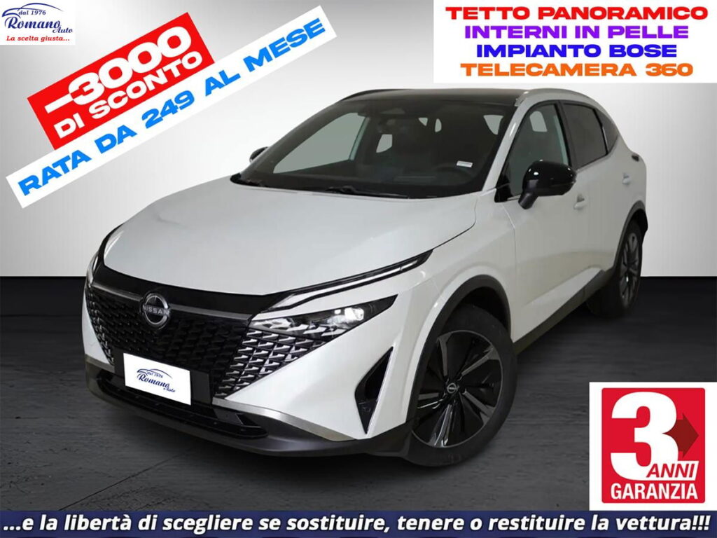 NEW Nissan Qashqai MHEV 158 CV Xtronic Tekna#TETTO PANORAMICO!