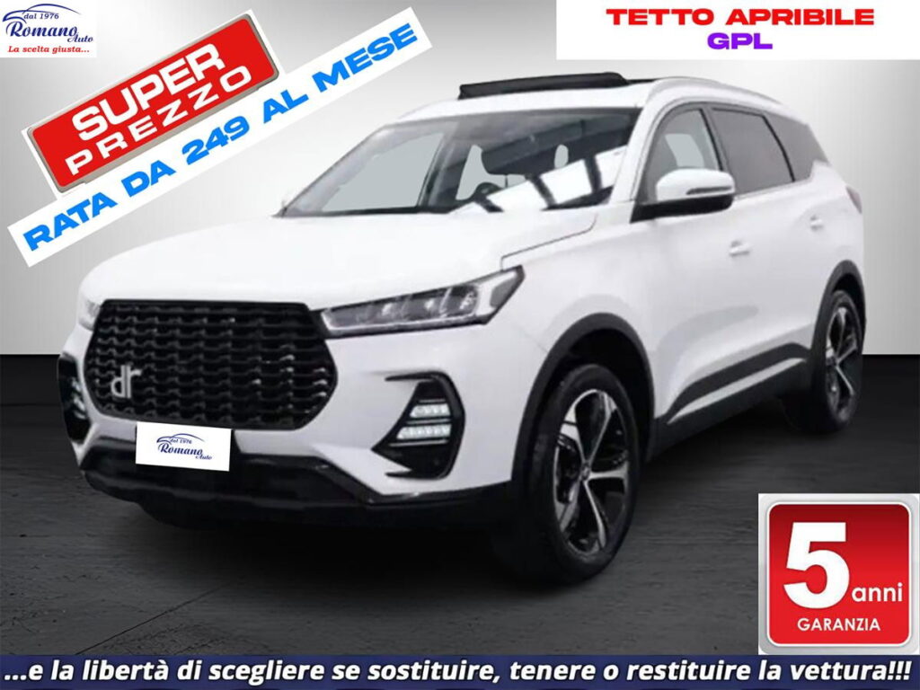 NEW DR Automobiles DR6.0 1.5 Turbo CVT Bi-Fuel GPL#TETTO APRIBILE!