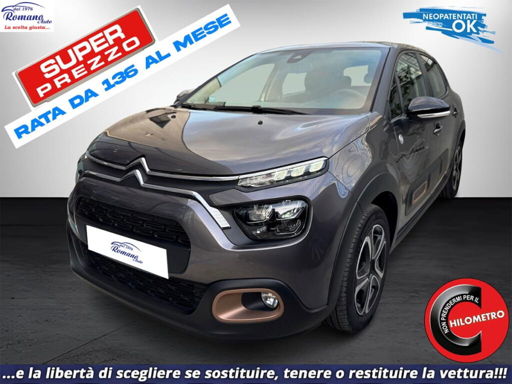 CITROEN - C3 -  PureTech 83 C-Series#OK NEO PATENTATI!