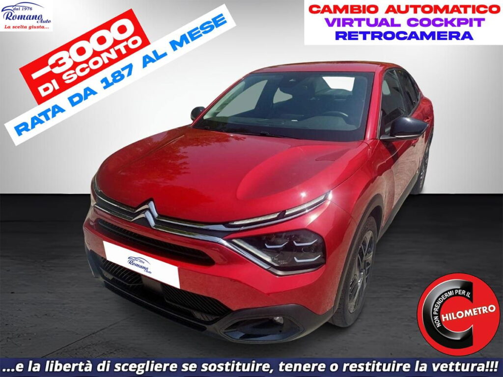 Citroen C4 X BlueHDI 130 EAT8 PLUS#CARPLAY!RETROCAMERA!CERCHI R18&Acirc;&deg;!