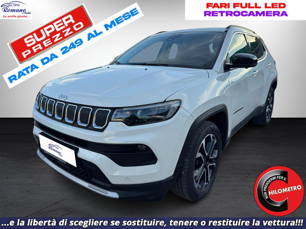 JEEP - Compass - 1.6 Mjt II 2WD Limited#RETROCAMERA!