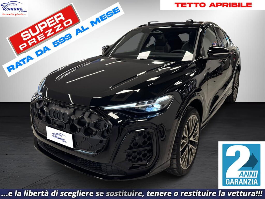 NEW AUDI - Q5  Sportback 2.0 tdi mhev+ S line edition quattro 204cv s-tronic#TETTO APRIBILE!