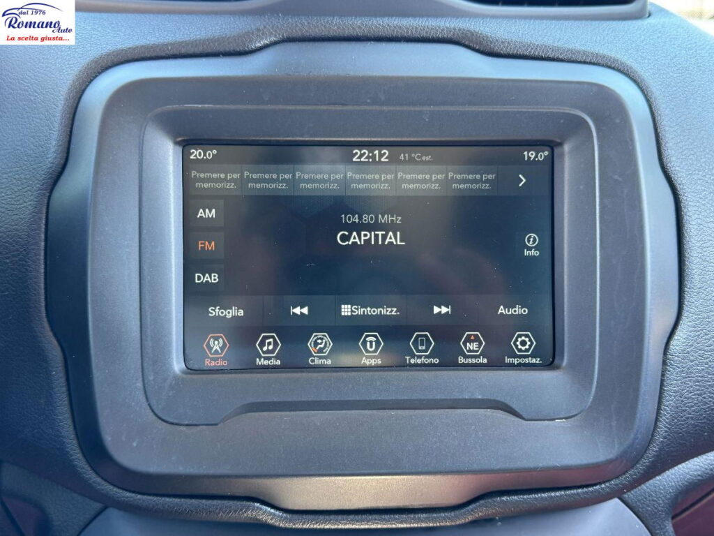 JEEP - Renegade  1.6 mjt Limited#KM CERTIFICATI!