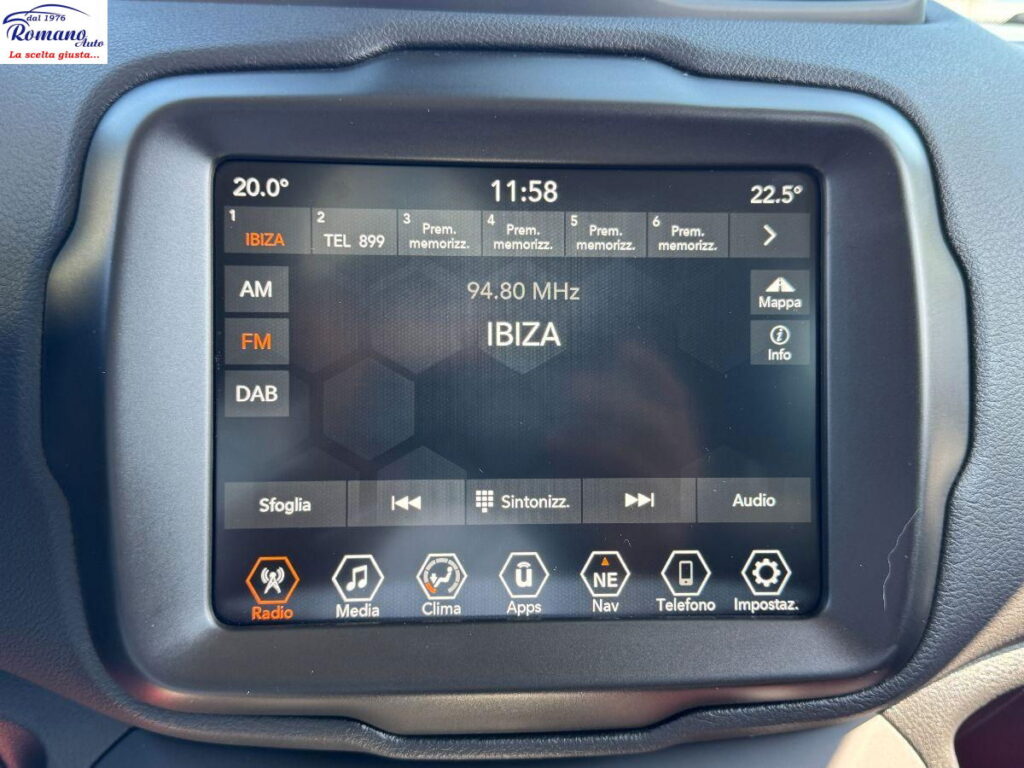 Jeep Renegade 1.5 Turbo T4 Mhev 130CV Limited DCT#FARI FULL LED