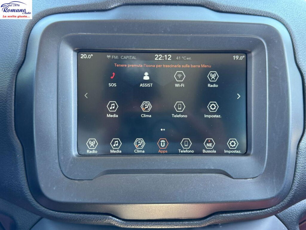 JEEP - Renegade  1.6 mjt Limited#KM CERTIFICATI!