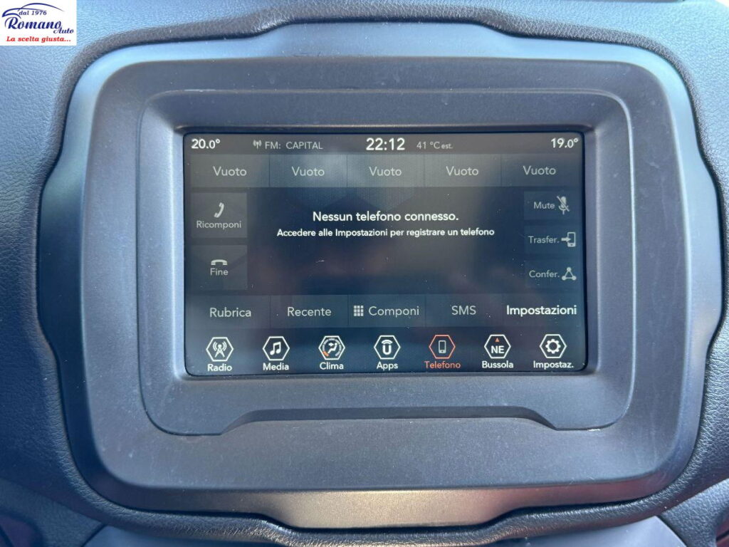 JEEP - Renegade  1.6 mjt Limited#KM CERTIFICATI!