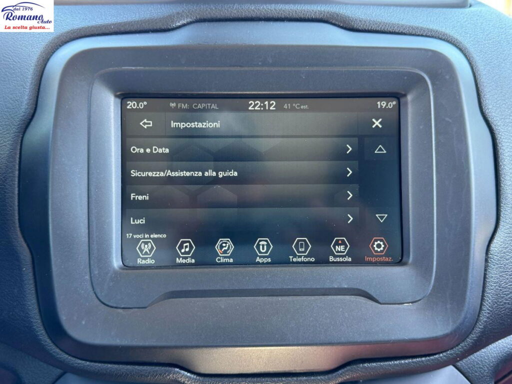 JEEP - Renegade  1.6 mjt Limited#KM CERTIFICATI!