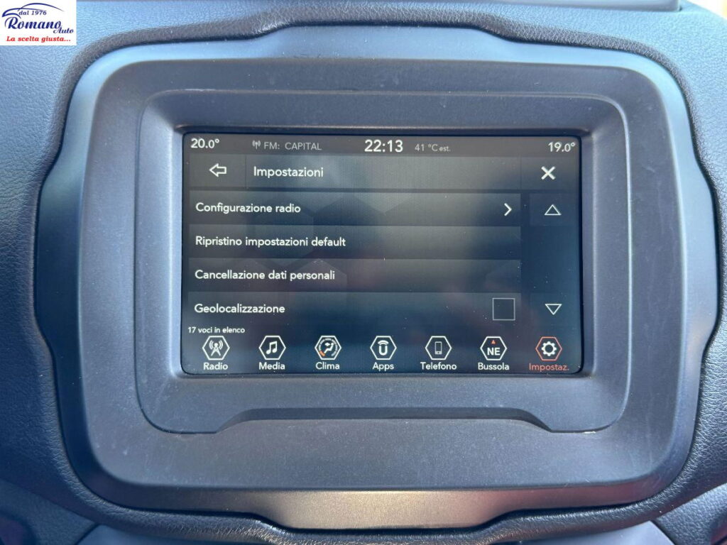 JEEP - Renegade  1.6 mjt Limited#KM CERTIFICATI!