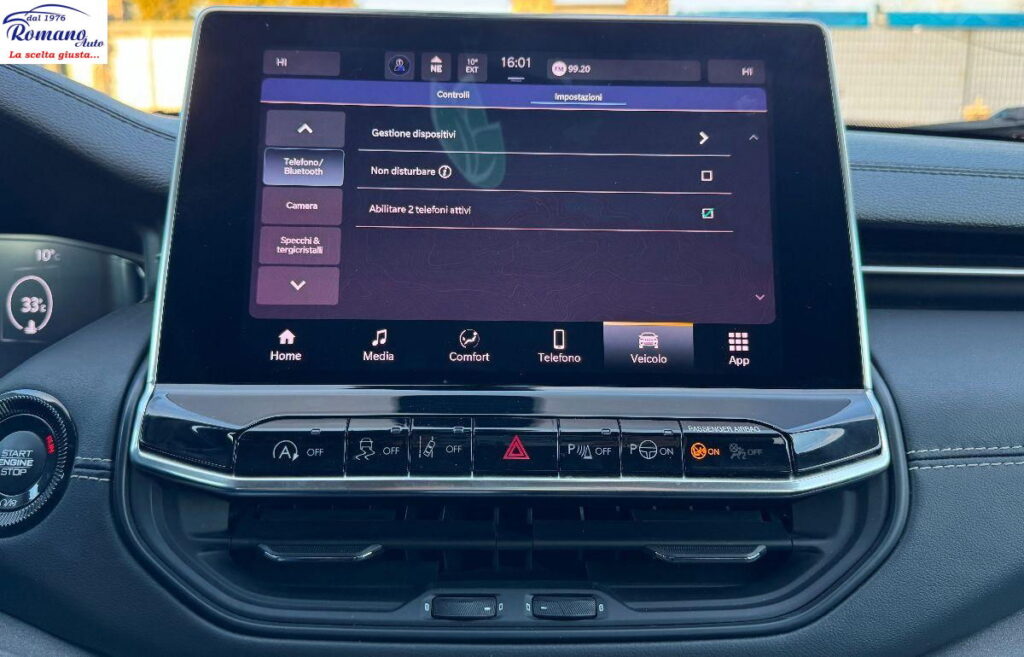 JEEP - Compass - 1.6 Mjt II 2WD Limited#RETROCAMERA!