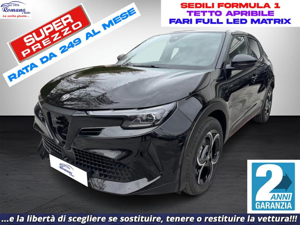 NEW ALFA ROMEO JUNIOR IBRIDA SPECIALE#TETTO APRIBILE!PACK SPORT!