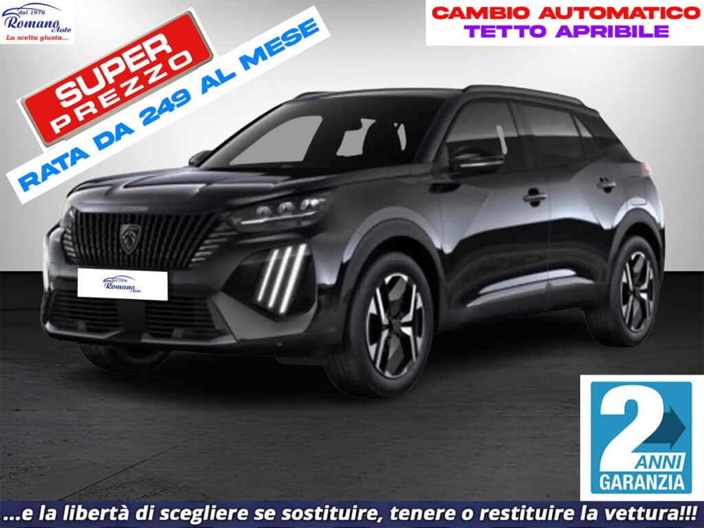 NEW Peugeot 2008 2&Acirc;&ordf; serie Hybrid 145 e-DCS6 GT#TETTO APRIBILE!
