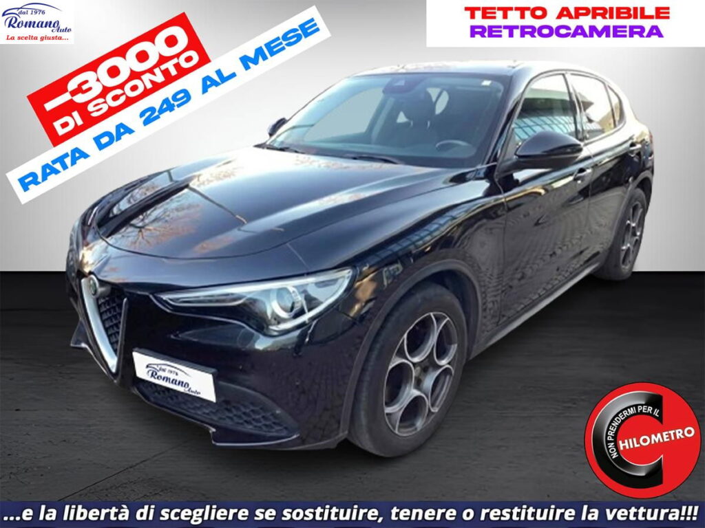 ALFA ROMEO - Stelvio  2.2 t Rosso Edizione rwd 160cv auto#TETTO APRIBILE!