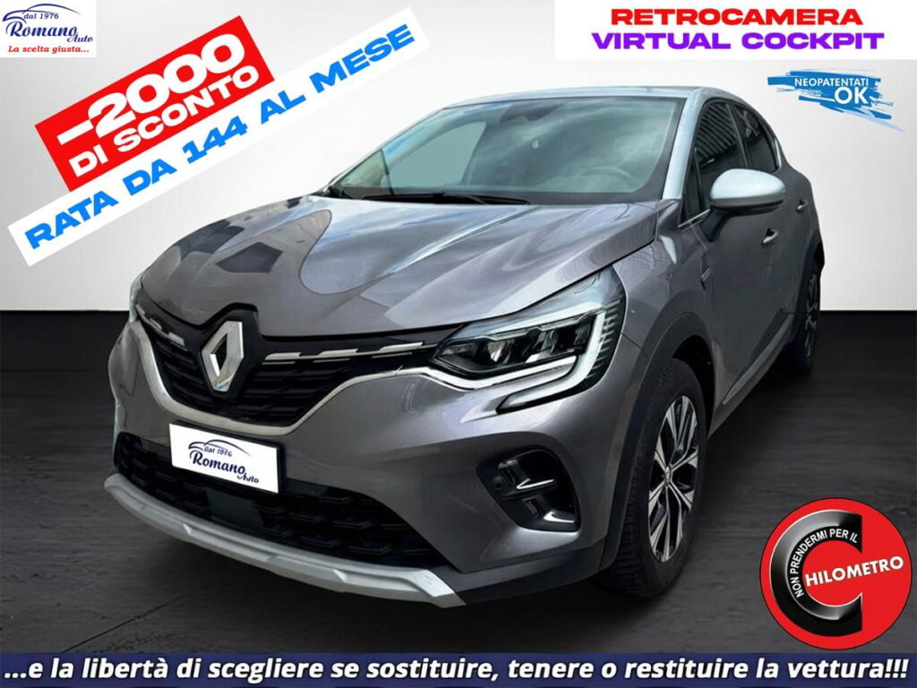 RENAULT - Captur  1.0 tce Techno 90cv#OK NEO PATENTATI!