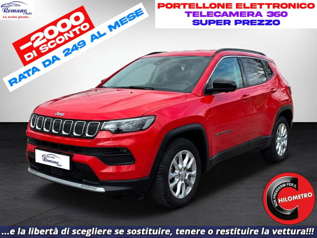 JEEP - Compass  1.6 mjt Limited 2wd 130cv#RETROCAMERA 360*!