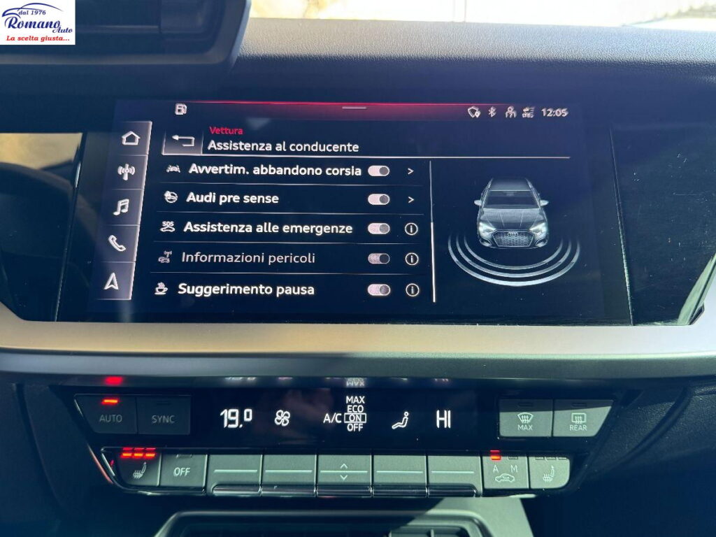 AUDI - A3 Sportback - SPB 35 TDI Identity Black#FARI FULL LED!