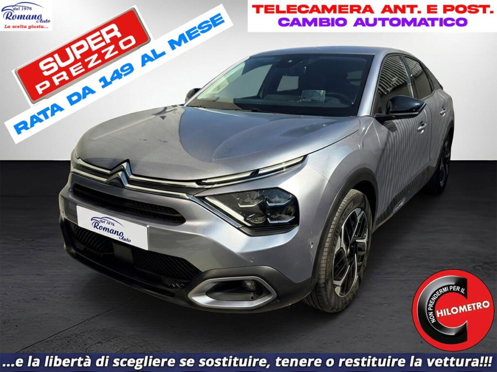 CITROEN - C4 - PureTech 130 Max EAT8#RETROCAMERA ANT/POSTERIORE!