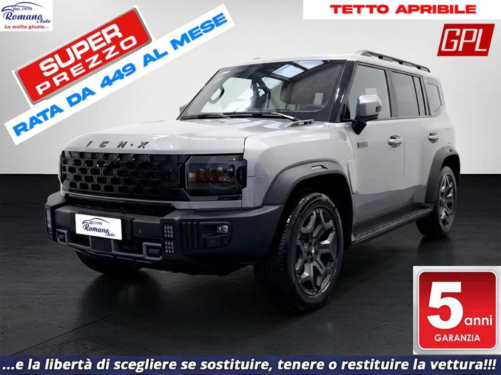 NEW ICH-X - K3 - 2.0 GPL DCT 4WD#GARANZIA 5 ANNI!