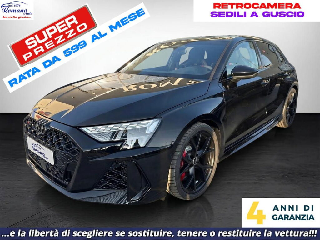 NEW Audi RS3 MY25 TFSI 400CV quattro S tronic#SEDILE A GUSCIO!