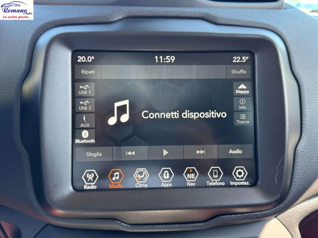 Jeep Renegade 1.5 Turbo T4 Mhev 130CV Limited DCT#FARI FULL LED