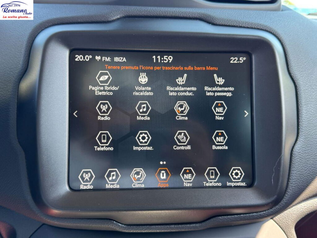 Jeep Renegade 1.5 Turbo T4 Mhev 130CV Limited DCT#FARI FULL LED