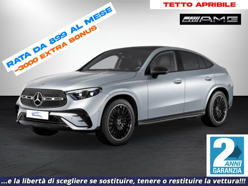 NEW GLC Coupe 220 d AMG Line Advanced 4matic auto#TETTO APRIBILE!