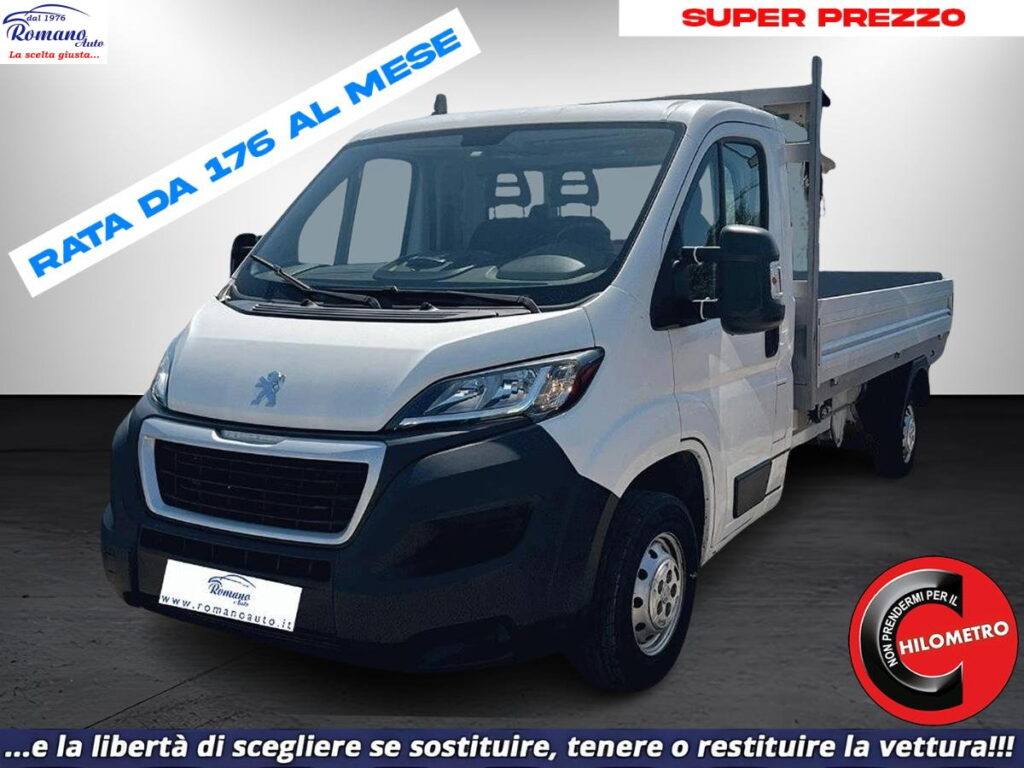 PEUGEOT Boxer 335 2.2 bluehdi 165cv S&S L4L4 2.2HDI CABINATO SPONDA#PREZZO IVA ESCLUSA!