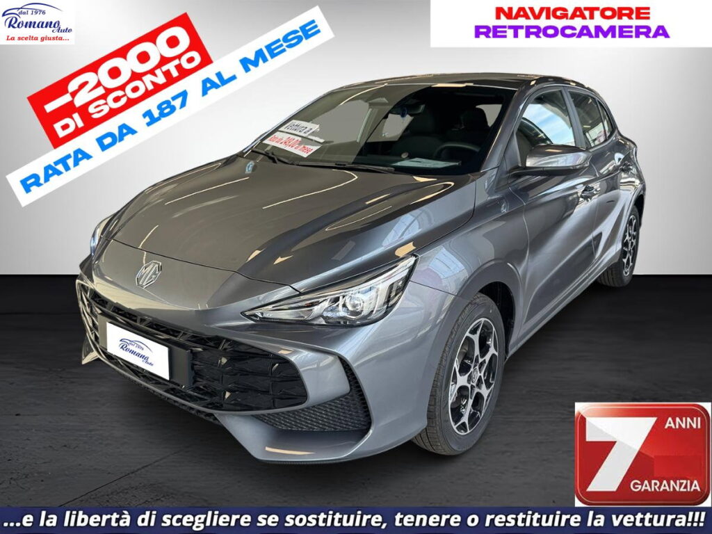 NEW MG - MG3 1.5 Benzina ICE COM#7 ANNI GARANZIA!