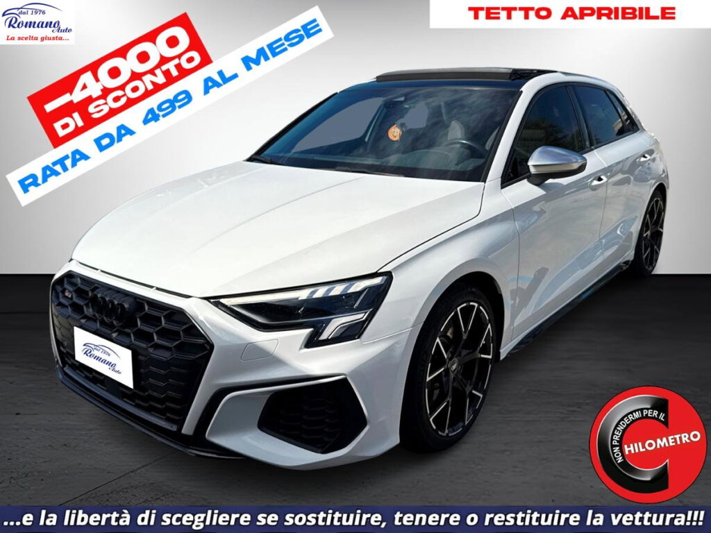 AUDI - S3  Sportback S3 2.0 tfsi quattro s-tronic#TETTO APRIBILE!