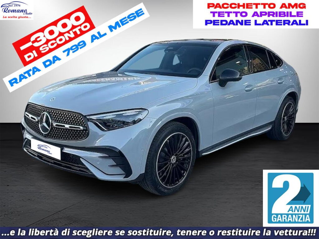 NEW Mercedes-Benz GLC Coupe 300 d AMG Line Advanced 4matic#TETTO APRIBILE!