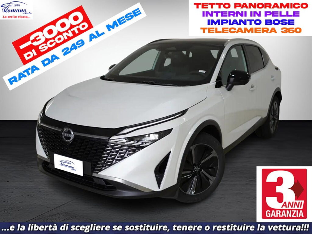 NEW Nissan Qashqai MHEV 158 CV Xtronic Tekna#TETTO PANORAMICO!